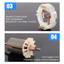 Motor 550 12 Răng cho máy khoan pin | Motor RS550-21V
