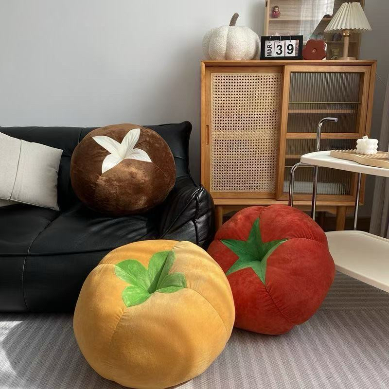Gối cà chua, nấm,... gối ôm, gối decor