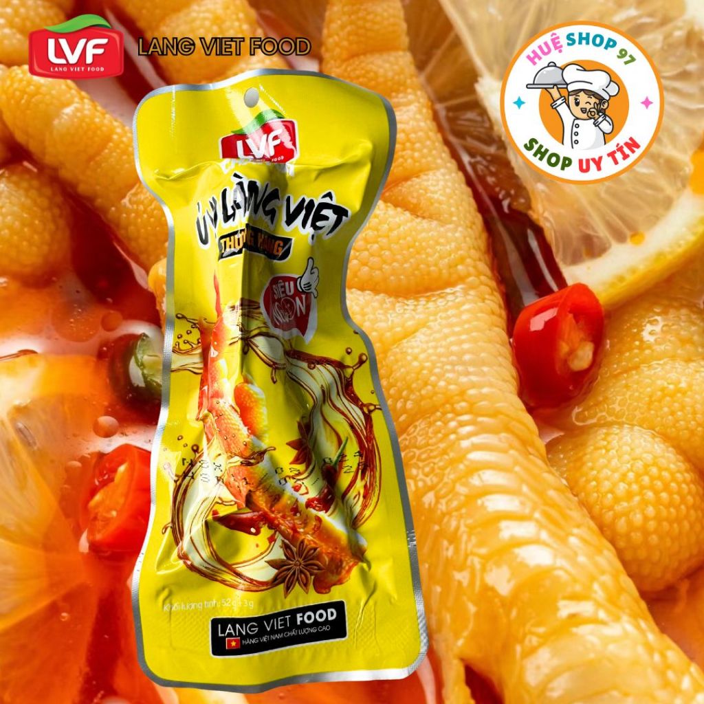 [Combo 10] Chân gà ủ vị 35g Vàng chân nhỏ ngon giòn