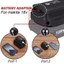 Với ánh sáng--Đế Chuyển Pin Chân MAKITA VITO 5S 21V Sang USB 5V Sạc Điện Thoại