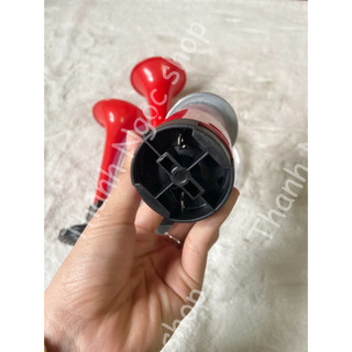 CÒI SINH HƠI 2 LOA ĐỎ ĐIỆN 12V VÀ 24V