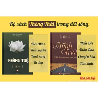 COMBO THÔNG THÁI: Sách Thông Tuệ, sách Minh Triết, Trái Tim Đại Thượng - Trí Tuệ Đại Minh (4 cuốn)