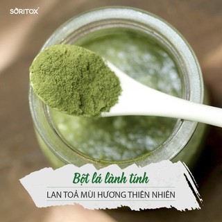 Bột lá nhuộm tóc phủ bạc, Lên màu tự nhiên, Cải thiện gàu ngứa, Mùi thơm lá cây (Hộp 05 gói mới)