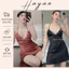 HT7 Váy ngủ sexy lụa hách dáng kèm ĐỆM LÓT, Đầm ngủ ren v1 dáng suông tôn dáng HT7 MÚT