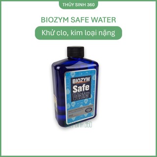 Biozym Safe Water - Xử Lý Nước Mới, Khử Clo, Amoniac Và Kim Loại Nặng Cho Hồ Cá