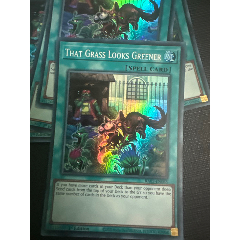 bài yugioh: that grass looks greener | Shopee Việt Nam