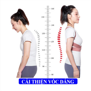 Đai chống gù lưng bảo vệ vòng 1 khắc phục cong vẹo định hình cột sống, ngực khi tập gym yoga thể thao cho nam nữ trẻ em
