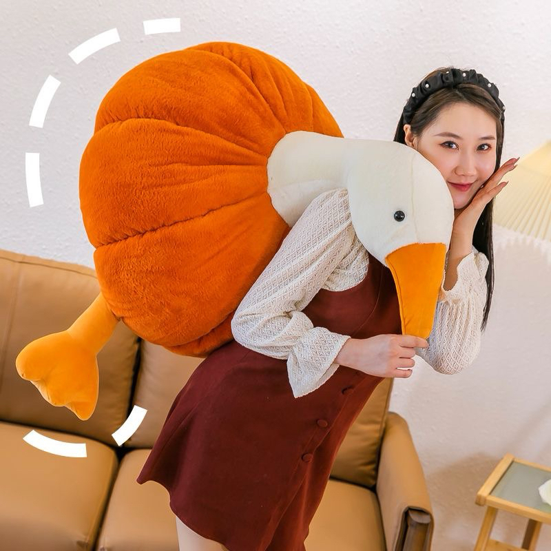 Vịt bí ngô đủ size cho bé, decor giáng sinh,làm quà tặng, gối ôm,....