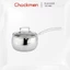 Quánh KINSGEM by Chockmen Inox 18/10 Kèm Nắp Kính Nấu Bếp Từ Cháo Bột Cho Bé Nấu Sốt