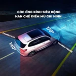 Camera hành trình ô tô 3 mắt A10 XETABON CarPlay, Android Auto ghi hình 4k siêu nét, nghe nhạc kết nối loa xe, BH 12T — ảnh 5