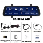 Camera hành trình ô tô 3 mắt A10 XETABON CarPlay, Android Auto ghi hình 4k siêu nét, nghe nhạc kết nối loa xe, BH 12T — ảnh 4