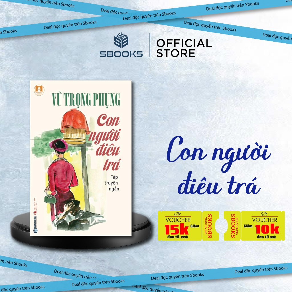 Sách - Con Người Điêu Trá (Vũ Trọng Phụng) - SBOOKS