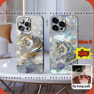 Miếng dán Skin Mặt lưng Sau full viền Hổ Dành Cho 16 pro max 15 pro max 14 pro max 13 pro max 12 pro max