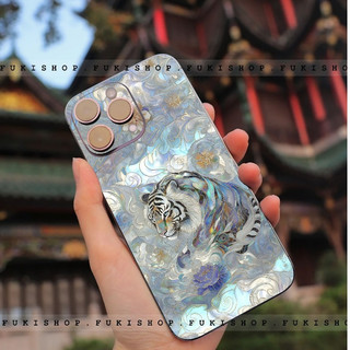 Miếng dán Skin Mặt lưng Sau full viền Hổ Dành Cho 16 pro max 15 pro max 14 pro max 13 pro max 12 pro max