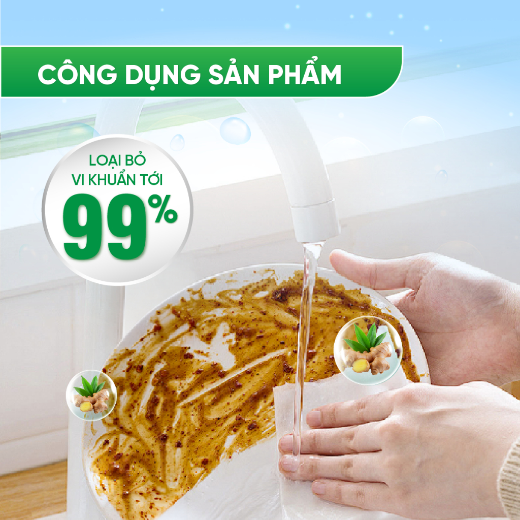 [XẢ KHO] Nước rửa chén sinh học CleanZ nước rửa bát đánh tan dầu mỡ, loại bỏ vi khuẩn 400ml