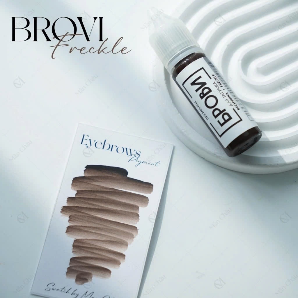 Mực phun mày Brovi bản Nga minisize 5ml / fullsize 15ml