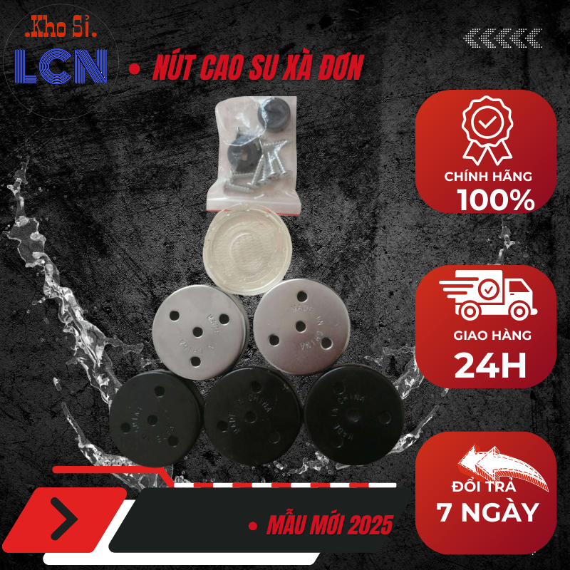 Nút cao su Xà Đơn (1 cặp) 💎FREESHIP💎 Núm mút cao su phụ kiện gắn đầu xà đơn