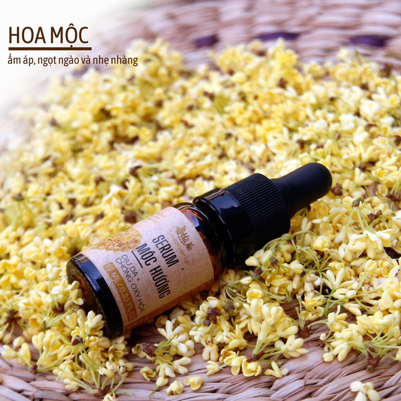 🔥 Serum Hoa Mộc Nguyên Chất - Dưỡng Ẩm, Trắng Da, Giảm Thâm, Chống Lão Hóa, Phù Hợp Mọi Loại Da