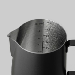 Volcano Ca đánh sữa Inox 304 sơn Teflon đen chống bám dính