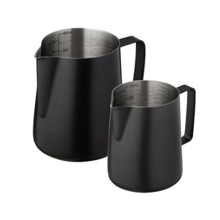Volcano Ca đánh sữa Inox 304 sơn Teflon đen chống bám dính