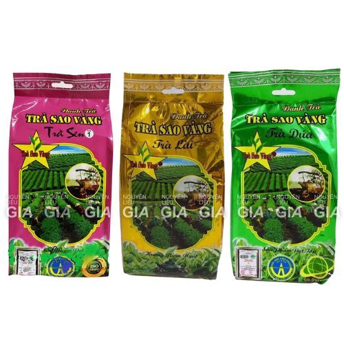 Trà đá Sao Vàng hương sâm dứa, lài, sen 300g