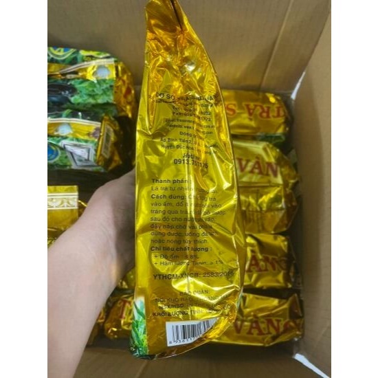 Trà đá Sao Vàng hương sâm dứa, lài, sen 300g