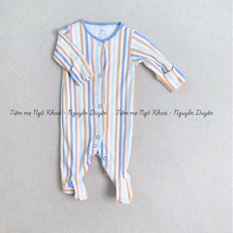 [MD140] NEX.TT body sleep liền tất chất liệu organic cotton cho bé yêu ngủ ngon