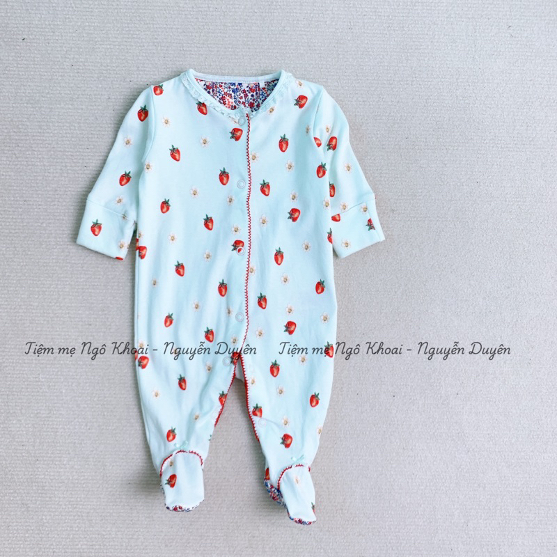 [MD140] NEX.TT body sleep liền tất chất liệu organic cotton cho bé yêu ngủ ngon