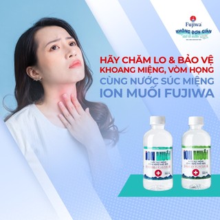 Thùng 12 Chai Nước Súc Miệng ION Muối Biển or Bạc Hà 680ml Chăm sóc răng miệng, sát khuẩn vòm họng giảm đau họng