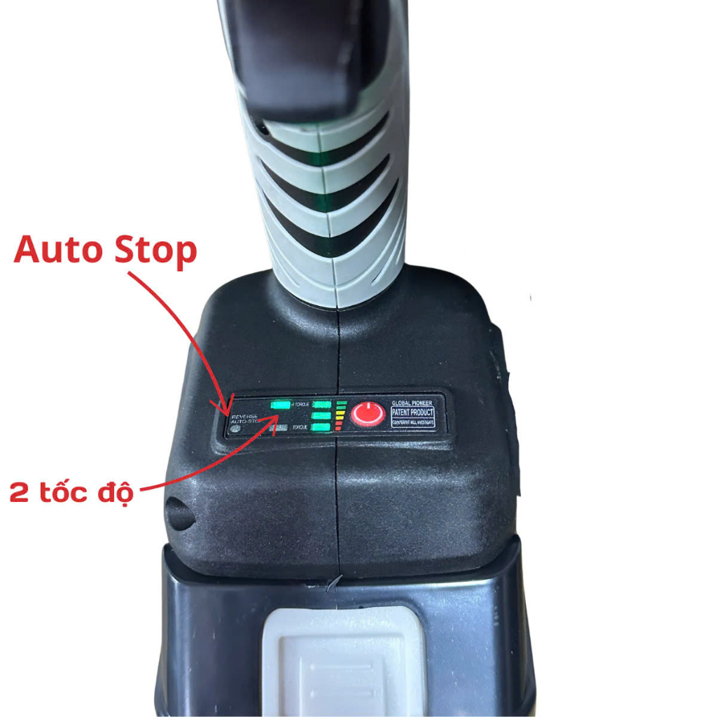 Máy siết bulong THPRO 20v bộ 1 pin sạc , máy siết bulong động cơ không chổi than đầu bulong 2 trong 1