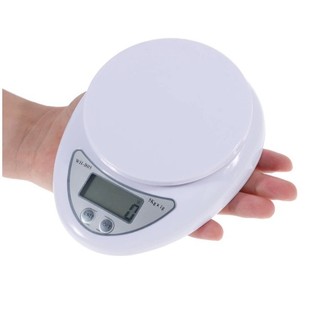 Cân tiểu ly nhà bếp điện tử 5kg, tặng kèm pin