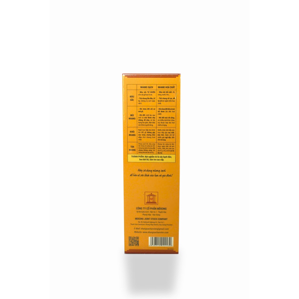 Nhang khuynh diệp An Viên 2 tấc (hộp 250 cây) - K2H250