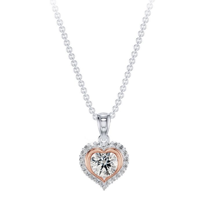 [CHAT TRƯỚC KHI ĐẶT] Mặt Dây Chuyền Tierra BMD3105,14K 18K, Đính Đá CZ/KC, Thiết Kế Thanh Lịch Cho Nàng