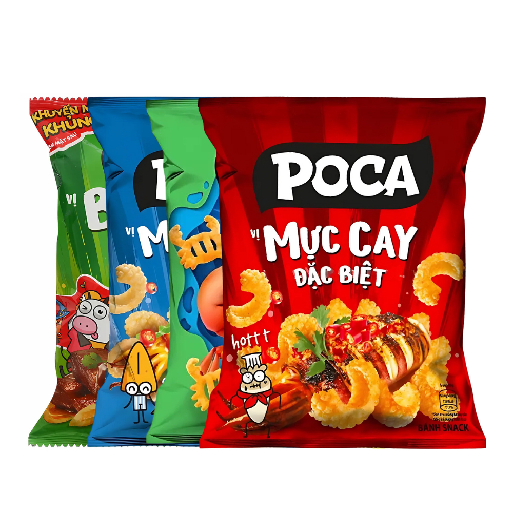 Snack Poca nhiều vị gói 27/29/30/33/60/65g | Shopee Việt Nam