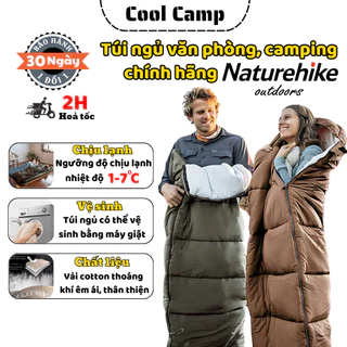 Túi Ngủ Naturehike Chính Hãng Chịu Được 5-7 Độ C, Túi Ngủ Văn Phòng  Mùa Đông Ấm Áp Cho Mọi Lứa Tuổi