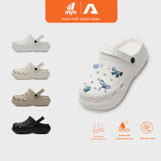Dép Nữ Nanu sục trơn W15 Đế cao 6cm Nhẹ Đàn Hồi Tốt