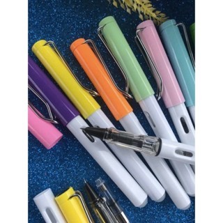 Bút Máy T1(Thân Trắng) Có Đầu Tẩy Dùng Mực Xóa, Ngòi Mài Tạo Thanh Đậm Nhẹ, Nét Mảnh Đẹp.