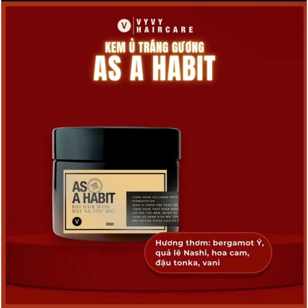 Ảnh Kem ủ tóc tráng gương Bio As A Habit vyvyhaircare V 250gr 2