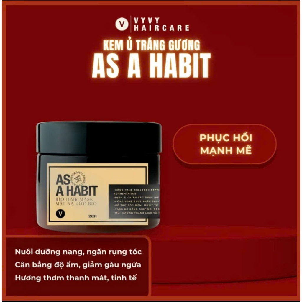 Ảnh Kem ủ tóc tráng gương Bio As A Habit vyvyhaircare V 250gr 3