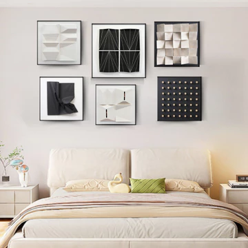Tranh decor 3D Nghệ thuật trang trí phòng phong cách hiện đại - Tranh decor phòng khách, phòng ngủ, phòng ăn HH08