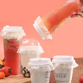 (Mua 10 tặng 1) Combo 10 set (500 tờ/ 1 set)  giấy chống tràn cho ly đồ uống mang đi, giấy chống thấm được cả nước nóng