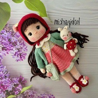 Chart hướng dẫn móc búp bê bằng len bản tiếng việt chi tiết , dễ thực hiện
