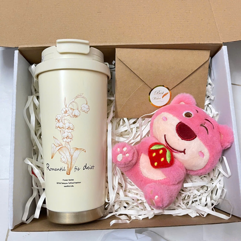 Set quà tặng MÙA ĐÔNG ẤM ÁP cốc giữ nhiệt dành ho những người thân yêu, bạn bè, đồng nghiệp