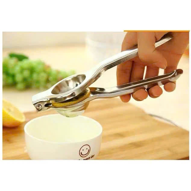 DỤNG CỤ ÉP CHANH INOX CAO CẤP, THIẾT KẾ TIỆN LỢI NHỎ GỌN, Giúp Vắt Nhanh, Không Bị Dính Hạt Chanh