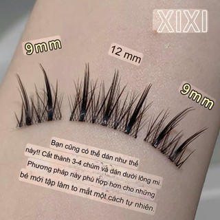 [XIXI] Set Lông Mi Giả XIXI Tặng Kèm Keo Và Nhíp XIXI Tự Nhiên Mềm Mại Cosmetic