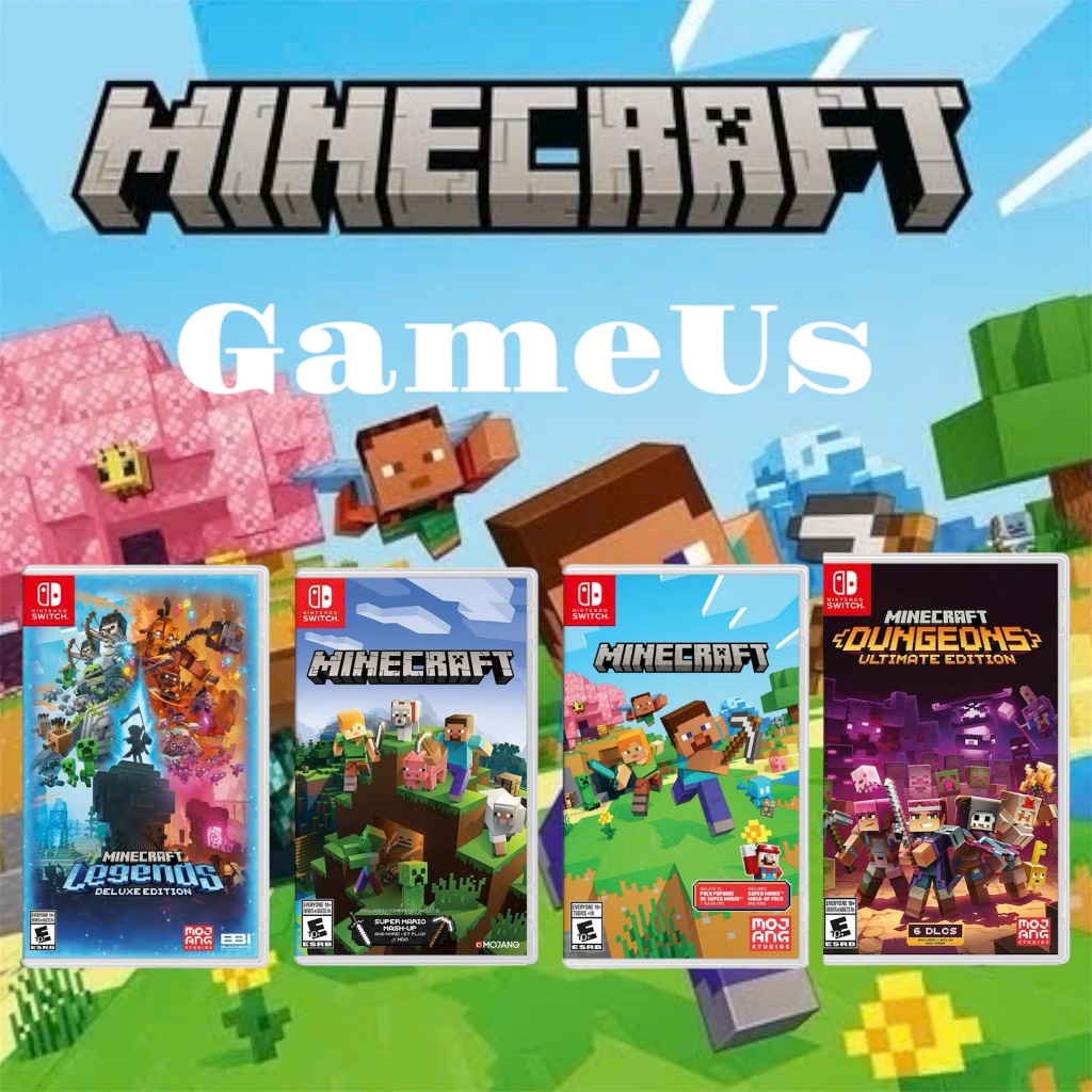 Game Nintendo Switch Minecraft Dungeons Edition | Shopee Việt Nam