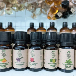 Tinh dầu Mộc Nhiên chai 10ml Nhiều mùi hương - Hàng chính hãng nguyên chất chiết xuất thiên nhiên có tem chống hàng giả