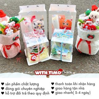 Set Quà Tặng Giáng Sinh Tổng Hợp Các Mẫu Bó Hoa Noel Gấu Bông Món Quà Ý Nghĩa Cho Bạn Gái Timo