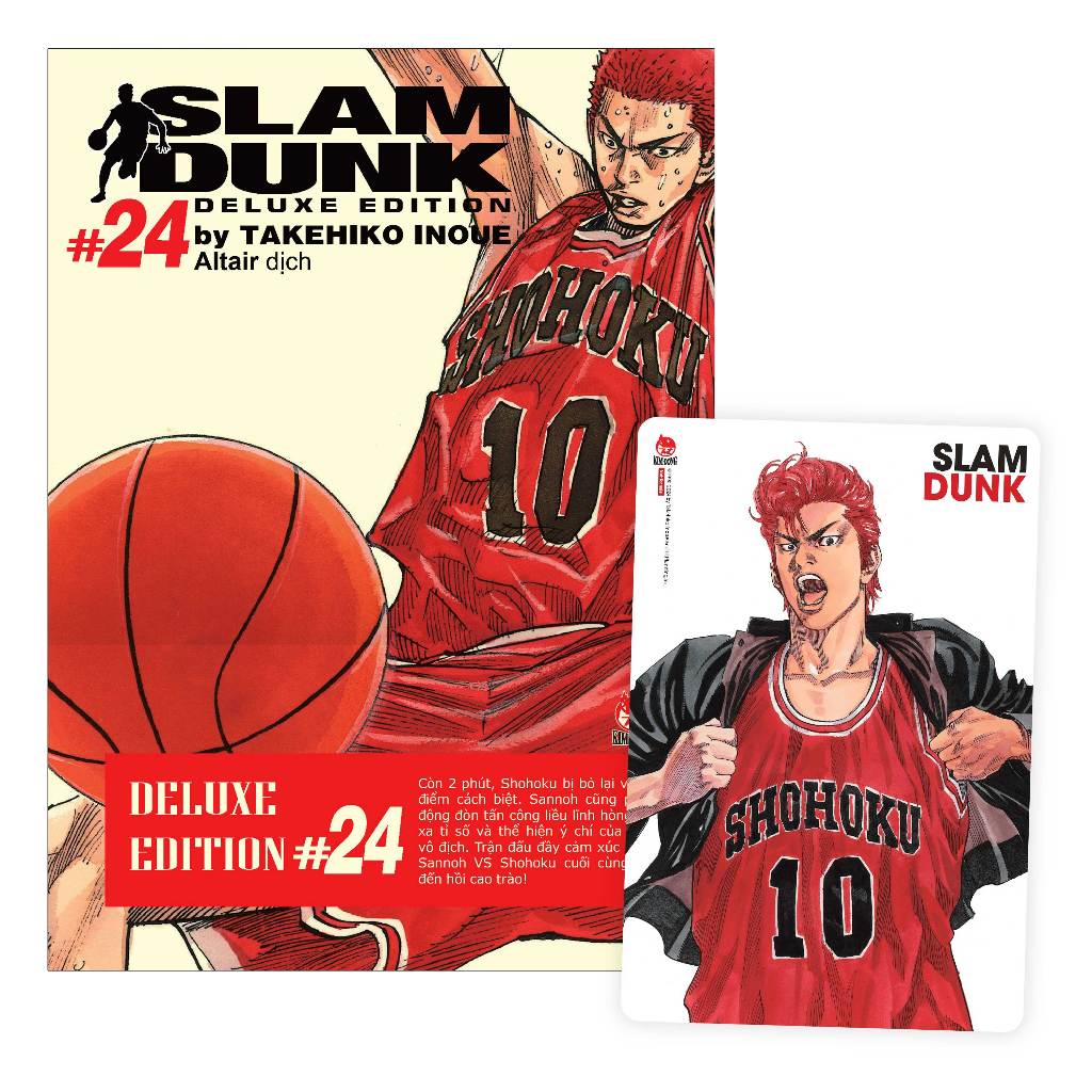 Truyện Tranh - Slam Dunk - Tập 1, 2, 3, 4, 5, 6, 7, 8, 9, 10