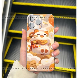 Miếng dán Skin Mặt lưng Sau full viền Mẫu Mèo Dành Cho 16 pro max 15 pro max 14 pro max 13 pro max 12 pro max
